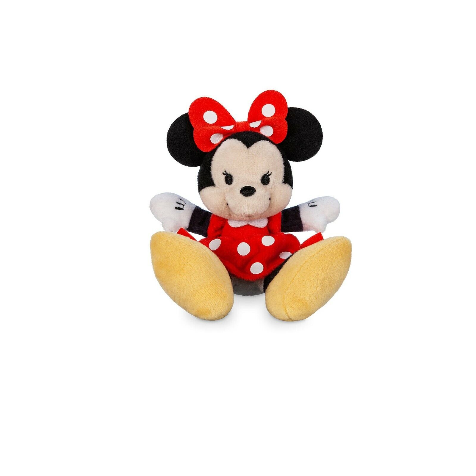 Disney Store Authentic Minnie Mouse Tiny Big Feet Small Plush Toy Doll NWT