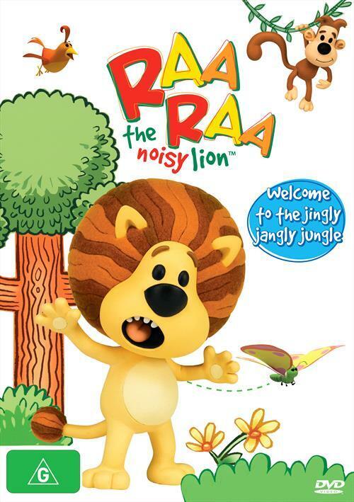 Raa Raa The Noisy Lion - Welcome To The Jingly Jangly Jungle (DVD, 2012)