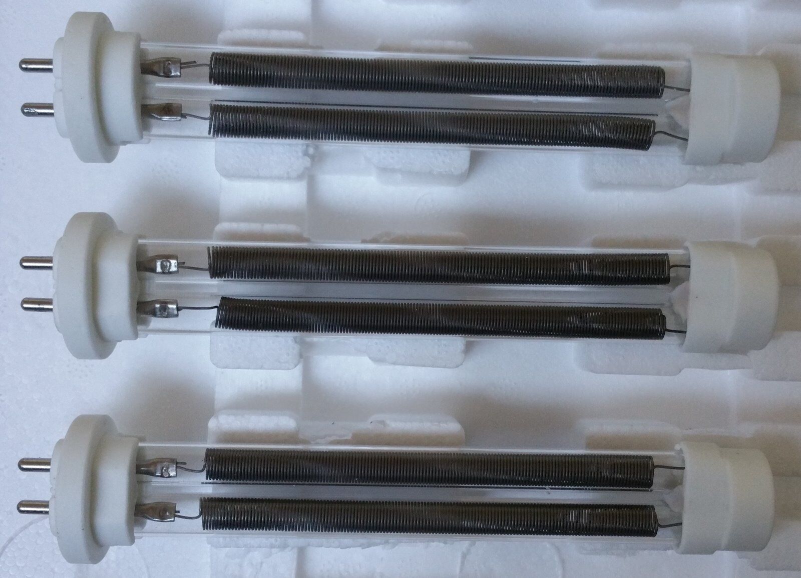 Set of 3 New Double Life Bulbs/Heating Elements 4 EdenPURE GEN4 Infrared Heater