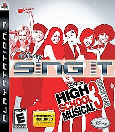 Sing It High School Musical 3: Senior Year - Playstation 3 (Game Only) (Cartrid