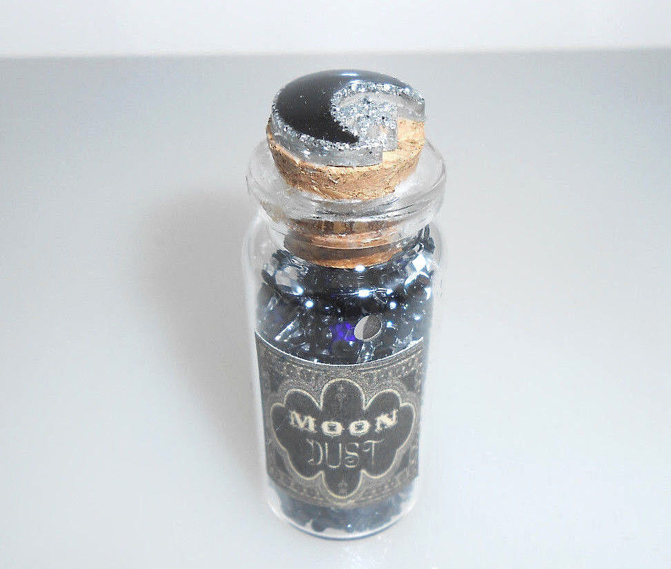 ALTAER  Unique Small POTION Bottles / Vials  * Ass\'t.* SKULLS Moon Dust POISON++