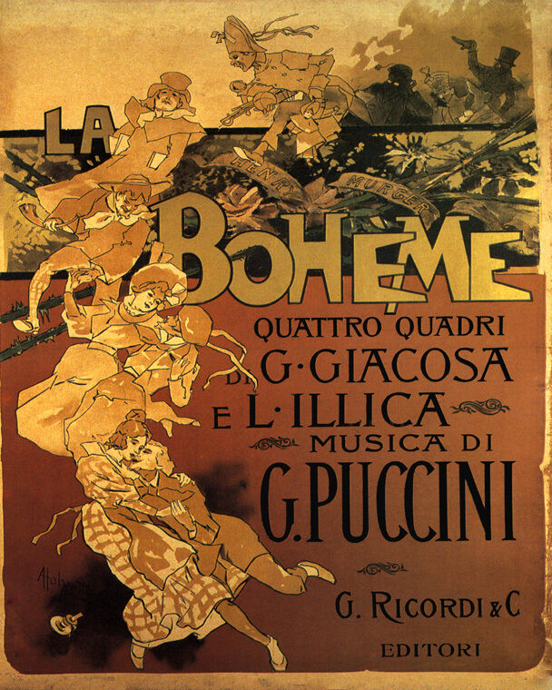 La Boheme Opera Music by G. Puccini Theater Show 16\