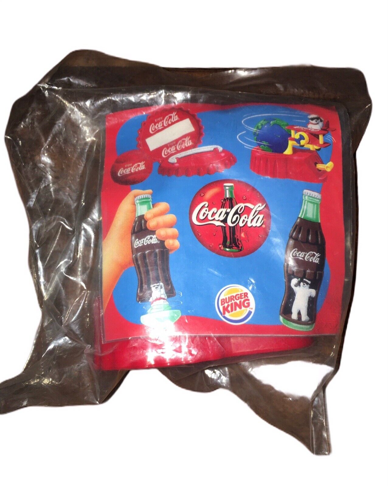 Vintage Coca-Cola Burger King Toys from 2000