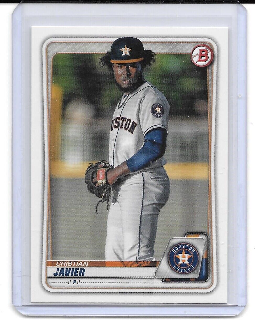 2020 Bowman Paper Prospects Baseball #BP56 Cristian Javier RC (Astros)