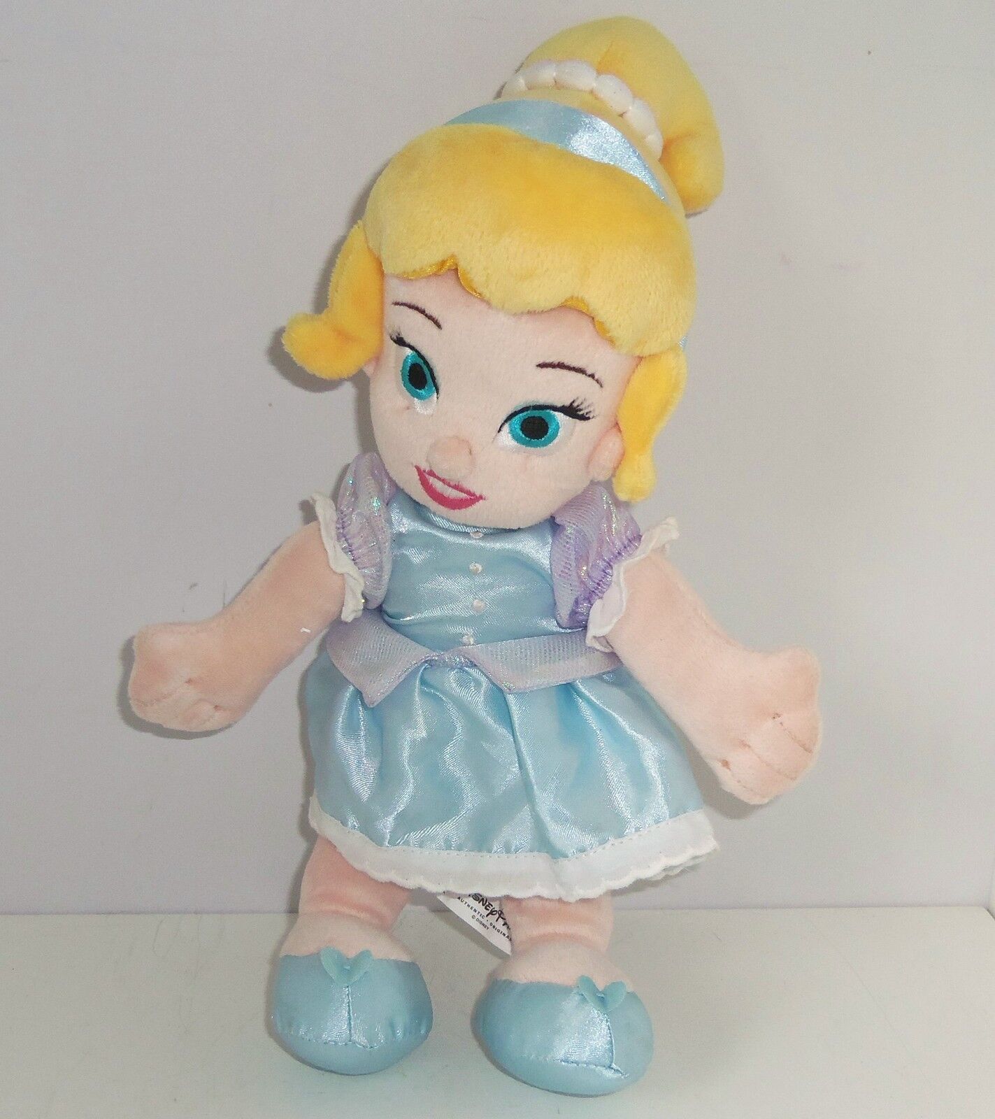 Disney Princess Little Cinderella Plush Doll Fairy Tales Theme Parks Baby NWTS