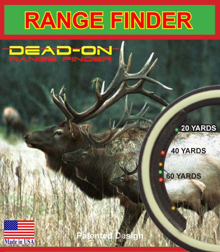 Dead-On Archery Rangefinder - Includes Hi Vis Fiber Optic Pin Kit 