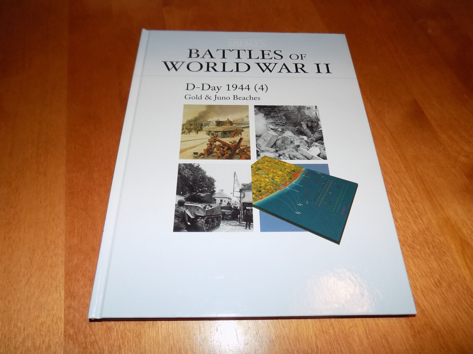 BATTLES OF WORLD WAR II D-DAY 1944 (4) GOLD & JUNO Beaches Overlord OSPREY Book 
