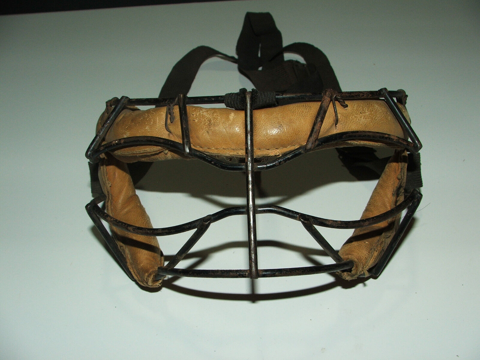 RARE antique/vintage basketball/sports face mask, only protecting eyes NICE COND