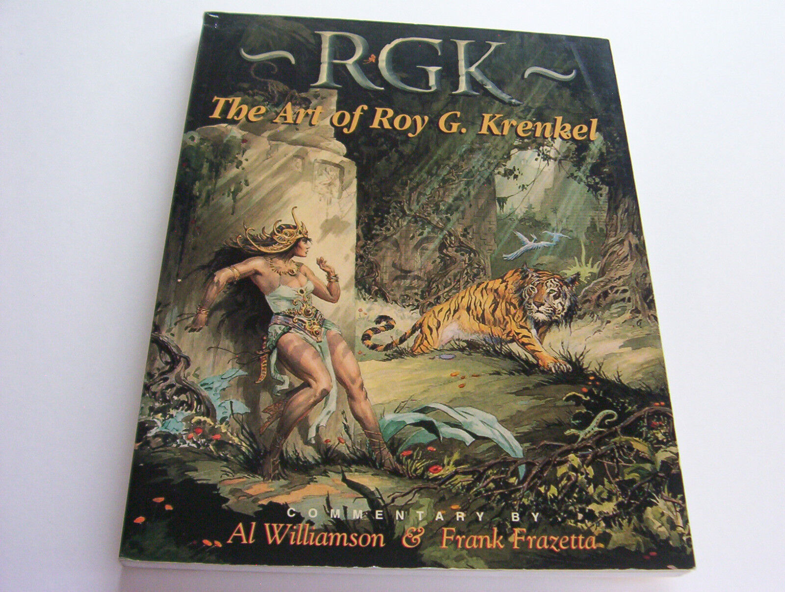 RGT THE ART OF ROY G KRENKEL  LEGENDARY FIRST EDITION 2005  PRISTINE  NEAR MINT-