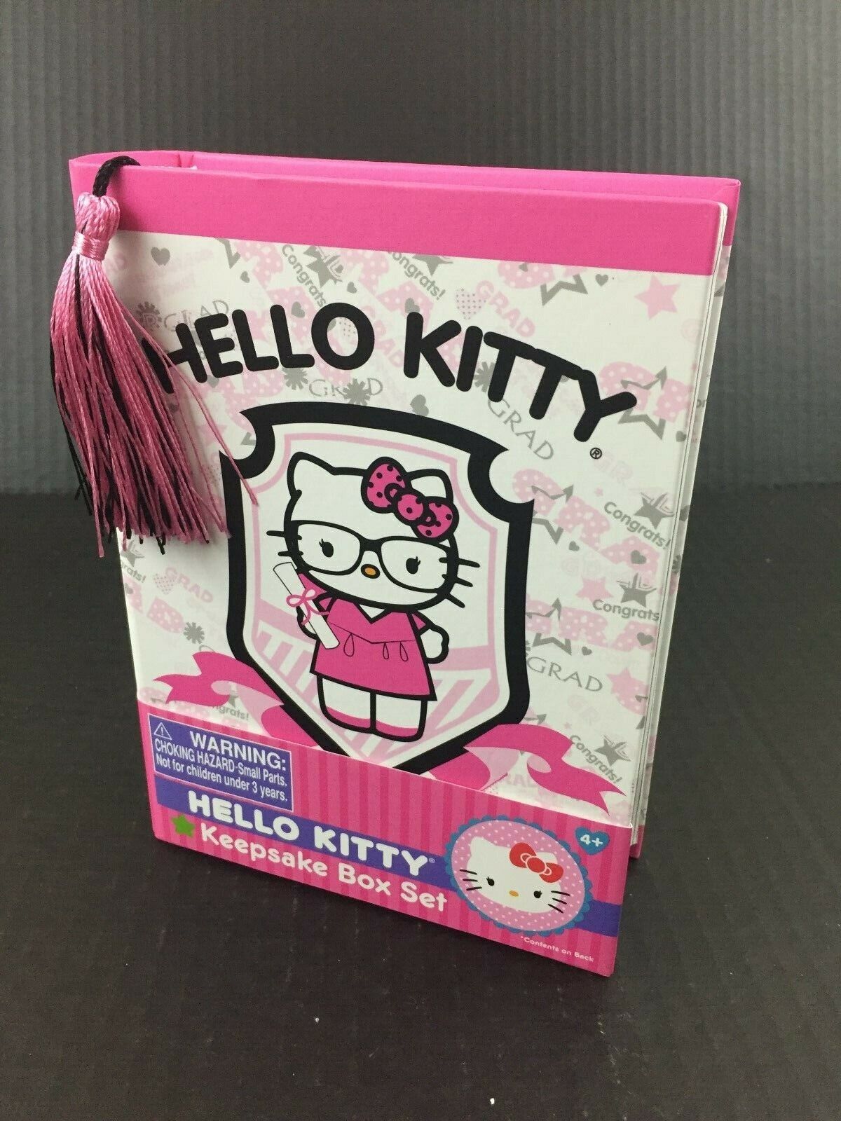 Sanrio Hello Kitty Stationary KEEPSAKE BOX Mini Frame Notecards Memo Pad Gel Pen