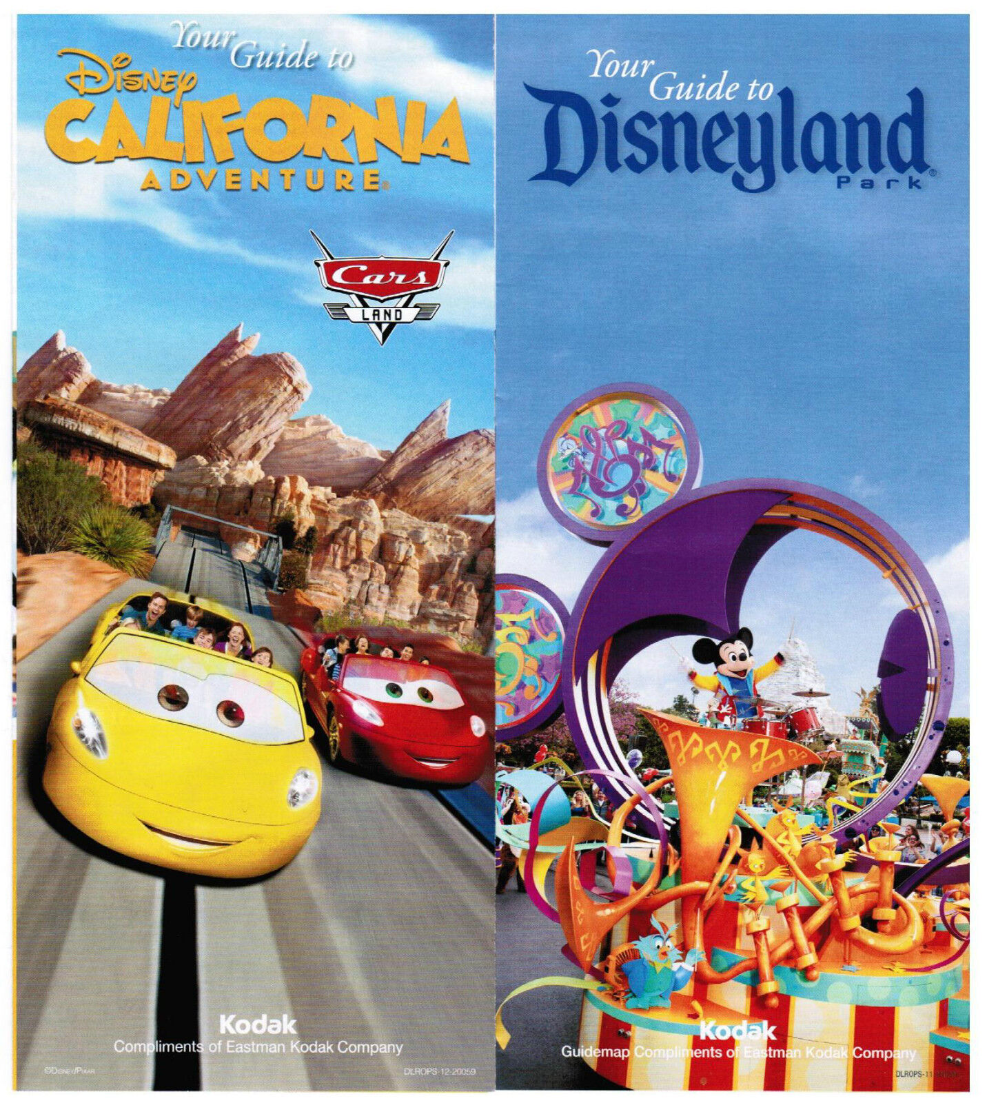 Disneyland/CA Adventure Guides June 16-21, 2012 w/schedules