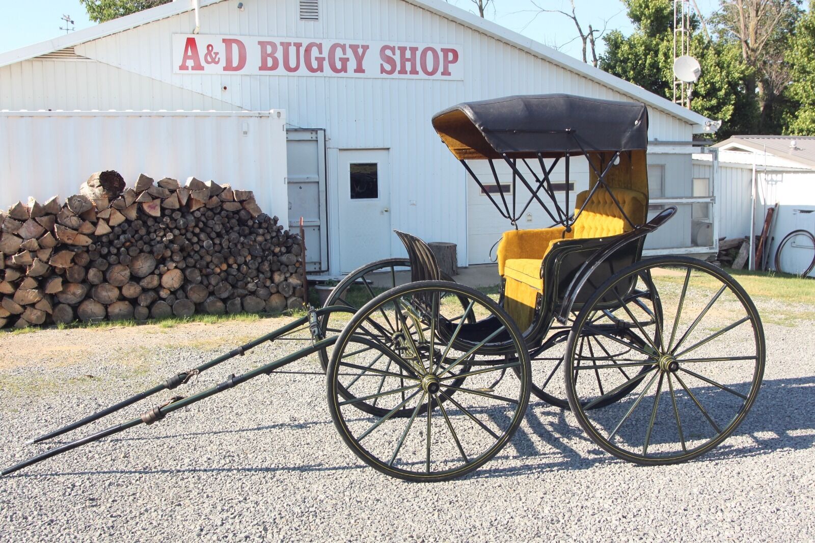 Horse Drawn Phaeton Carriage Wagon Buggy Sleigh Cart Antique
