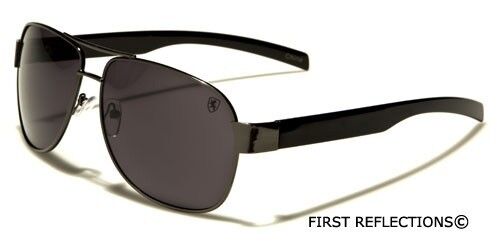 Classic Fashion Aviator Sunglasses Mens Retro Vintage Glasses Black Tortoise New