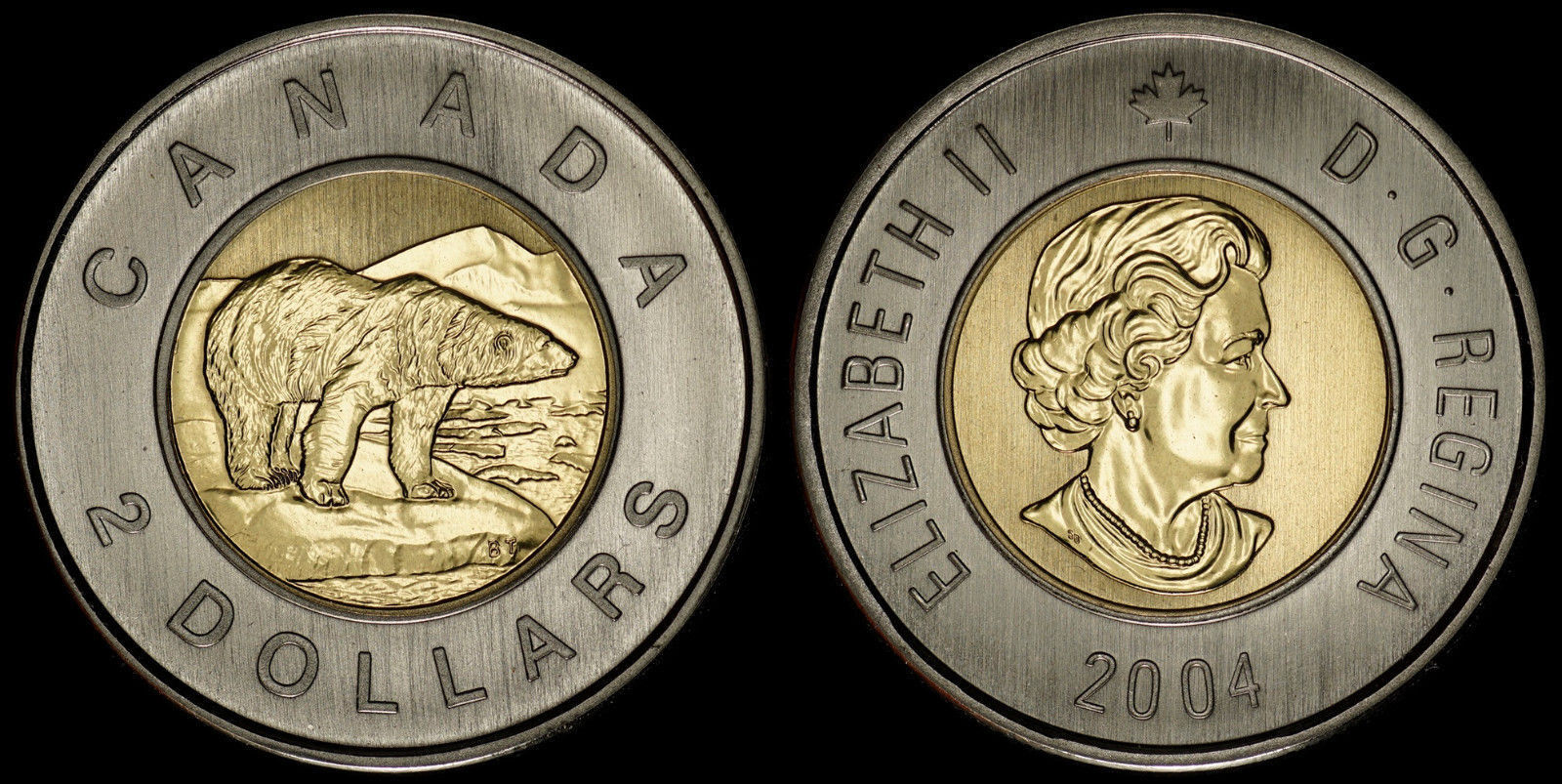 CANADA $2 2004-P (SPECIMEN) *BEAUTIFUL & LOW MINTAGE SPECIMEN ISSUE*