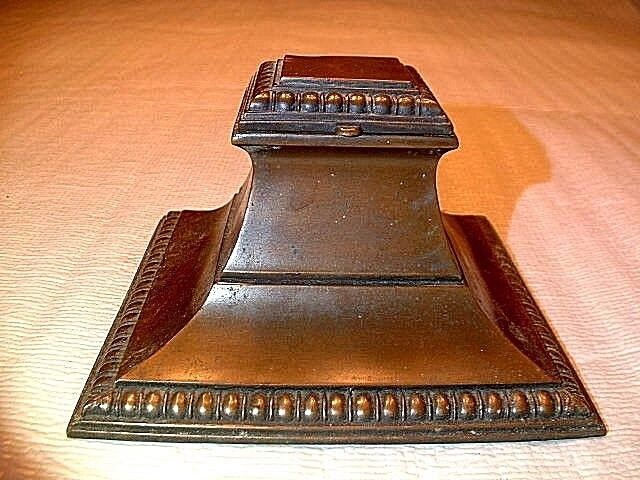 Antique Jennings Brothers Inkwell Stand #2208