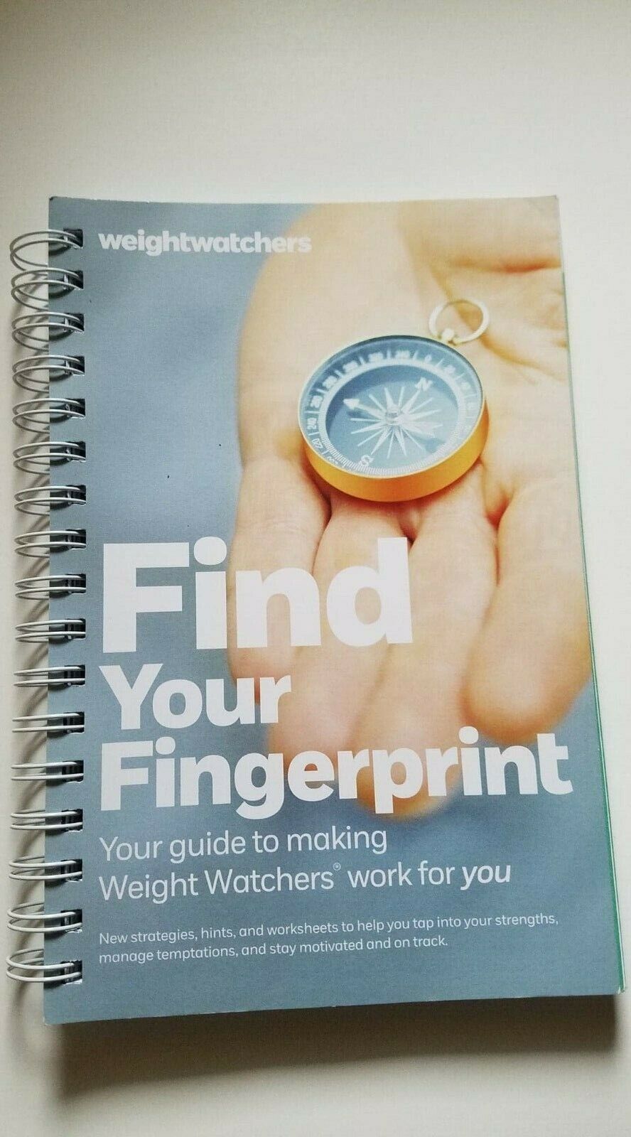Weight Watchers Find Your Fingerprint Success Diary Workbook WW