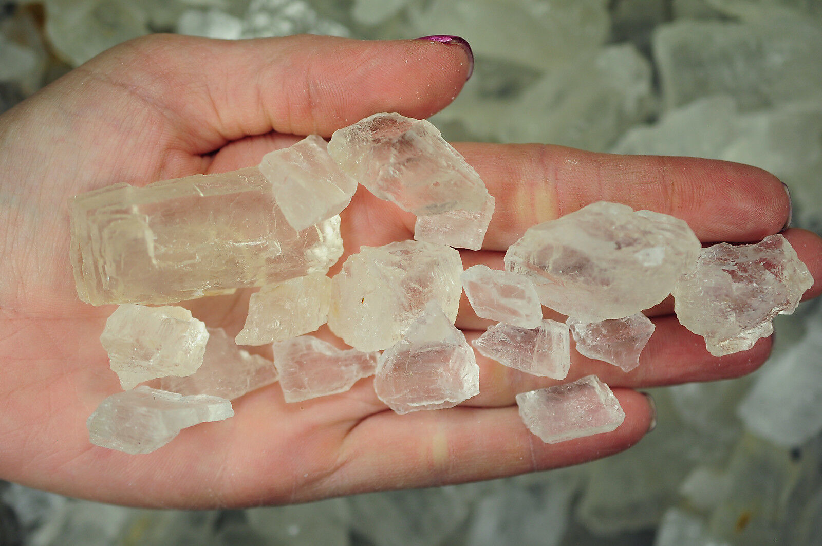 125 Carat Lots of Natural FACET Grade Petalite - Remarkable Size and Clarity