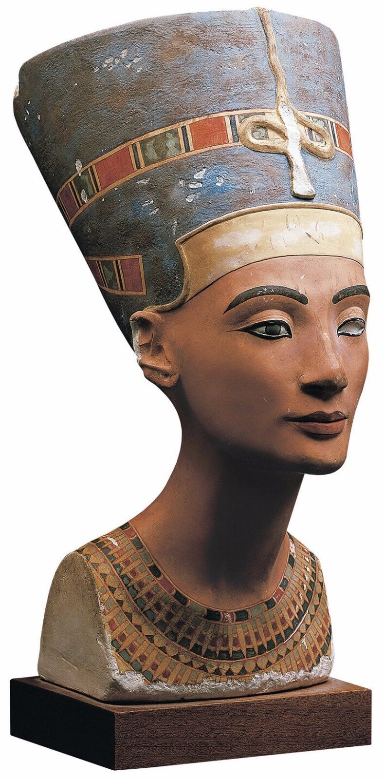 Egyptian Queen Nefertiti Bust Sculpture IDENTICAL MUSEUM REPRODUCTION REPLICA
