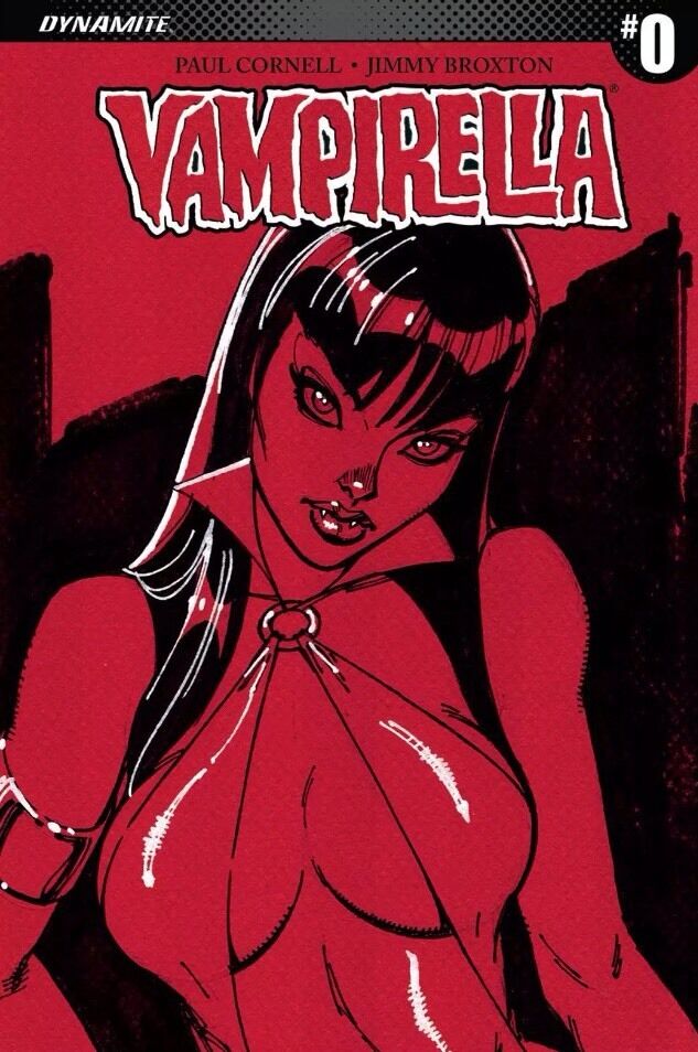 Vampirella #0 J Scott Campbell 1:100 Sneak Peek Incentive Variant