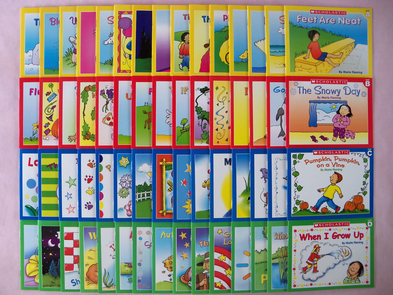 New Lot 60 Childrens Books Leveled Readers PreK Kindergarten First Grade 