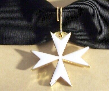 Medieval Malta Cross Medal Badge Christian Church Holy Land Knight Order Orden