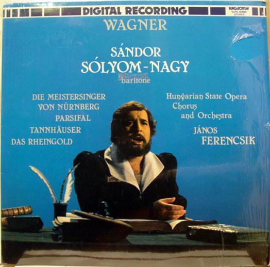 Solyom-Nagy Ferencsik - Wagner LP Mint- SLPD 12480 Vinyl Hungaroton 1983