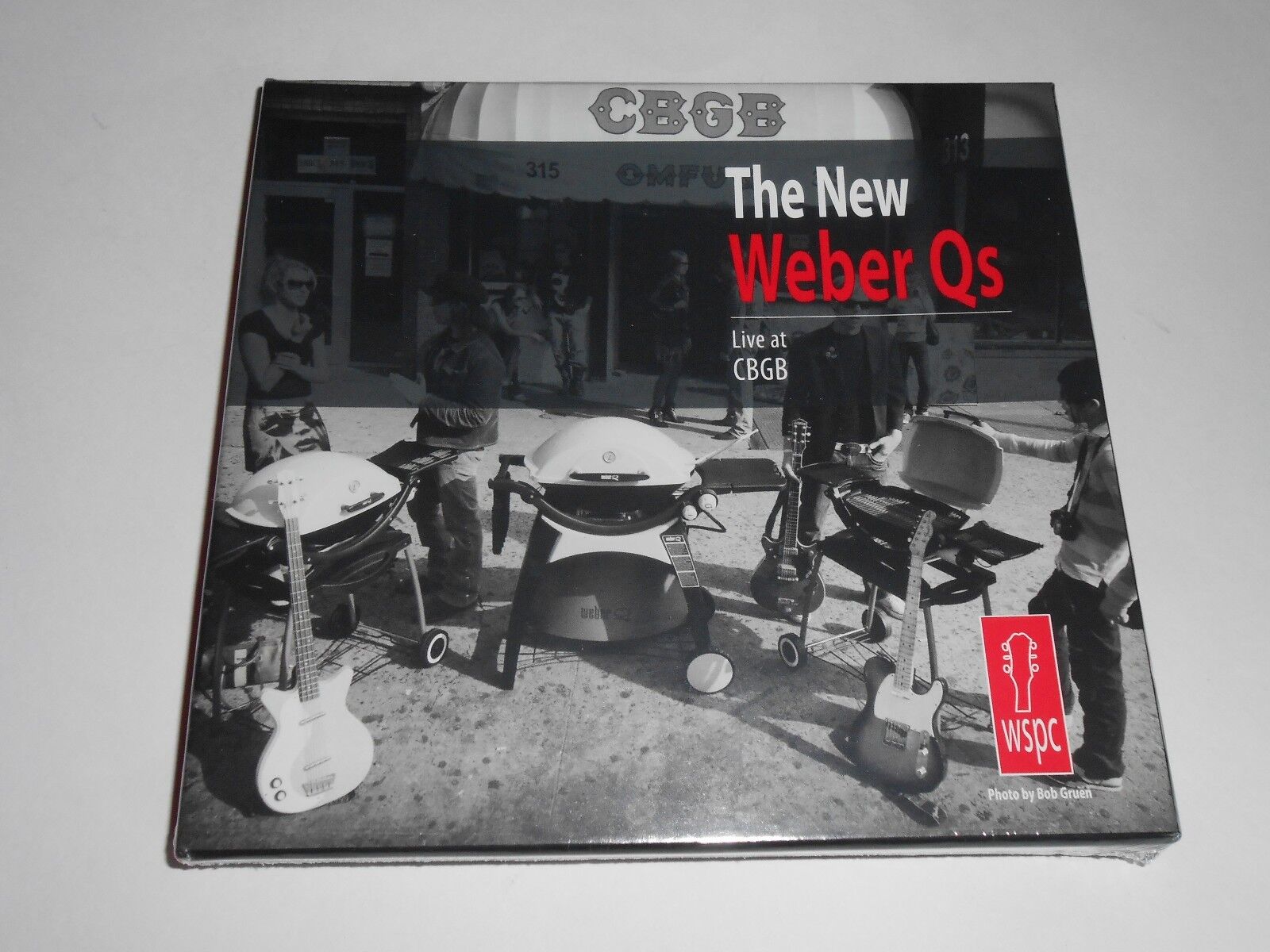 The New Weber Qs Live At CBGS CD Without Music Just Some Photos In A Cool BoxNEW