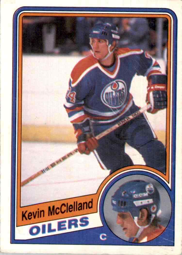 1984-85 O-Pee-Chee Kevin McClelland #253