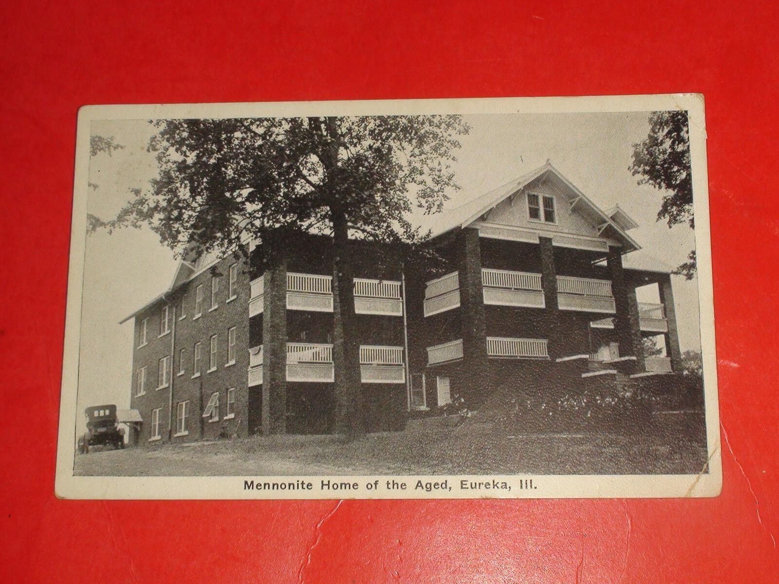 ZN592 Vintage Postcard Mennonite Home of the Aged Eureka Illinois IL Amish