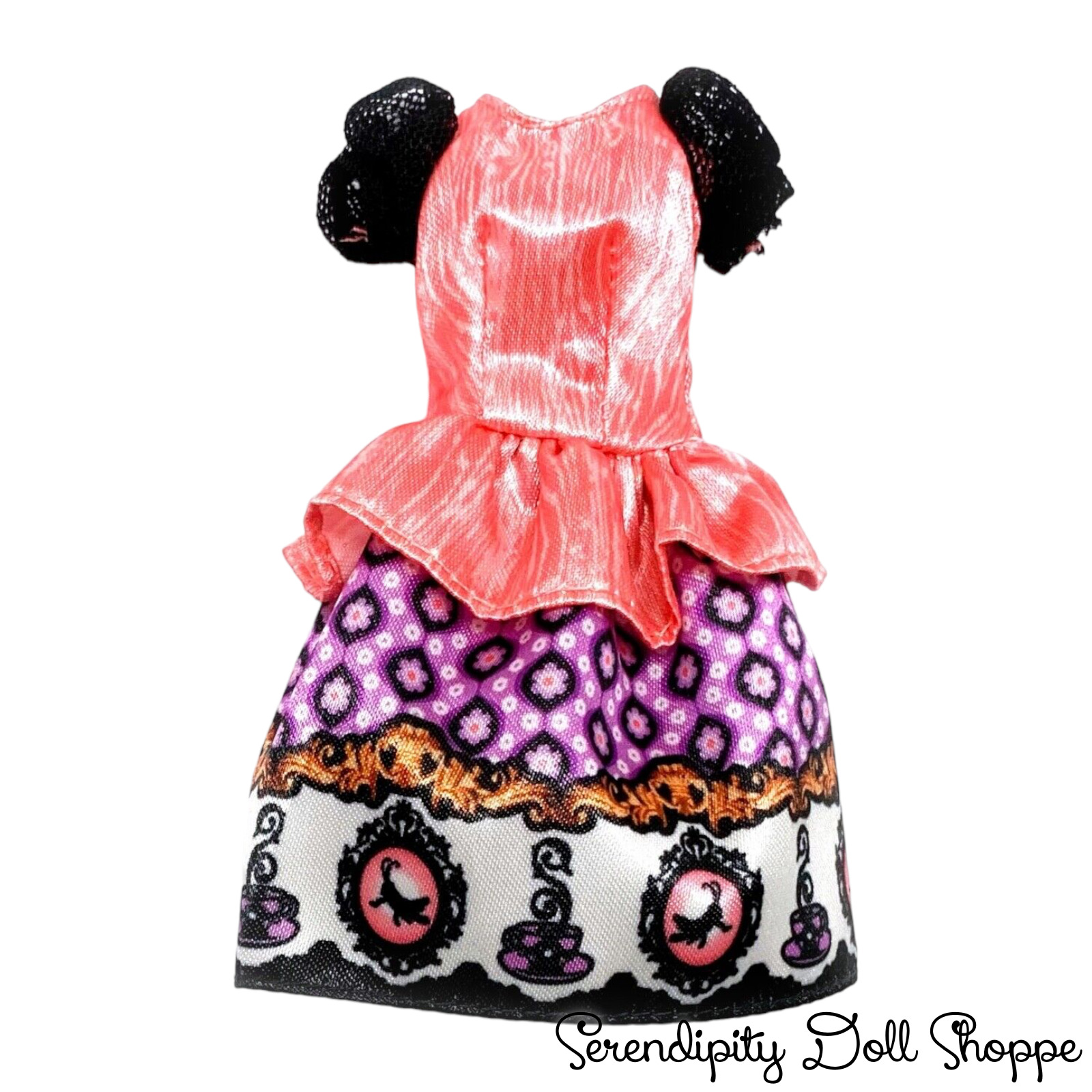 EVER AFTER HIGH HAT-TASTIC PARTY CEDAR WOOD DOLL OUTFIT REPLACEMENT DRESS ONLY