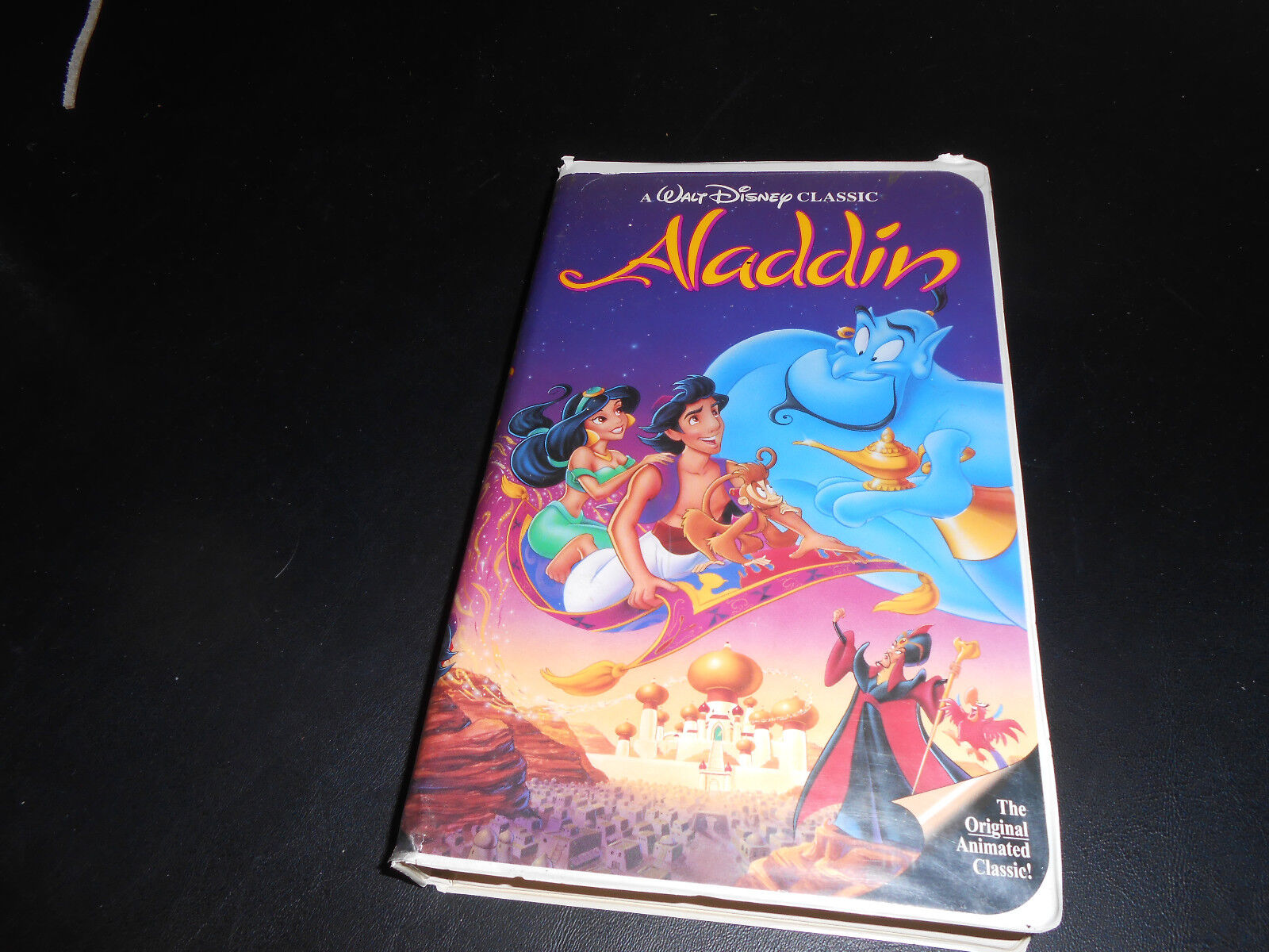 RARE (ALADDIN) VHS (WALT DISNEY\'S) BLACK DIAMOND ORIGINAL TAPE.