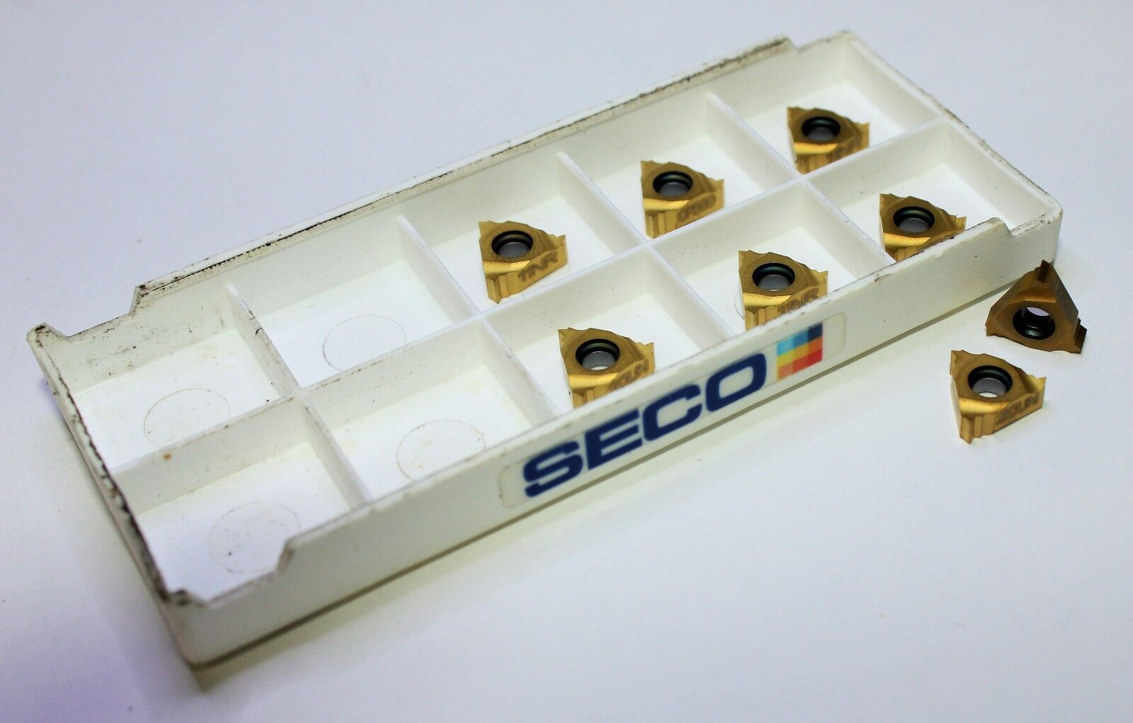 SECO Thread Turning Inserts, 11NR20UN, CP500 (Lot of 8)
