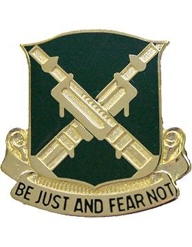 0317 Military Police Bn Unit Crest (Be Just And Fear Not)