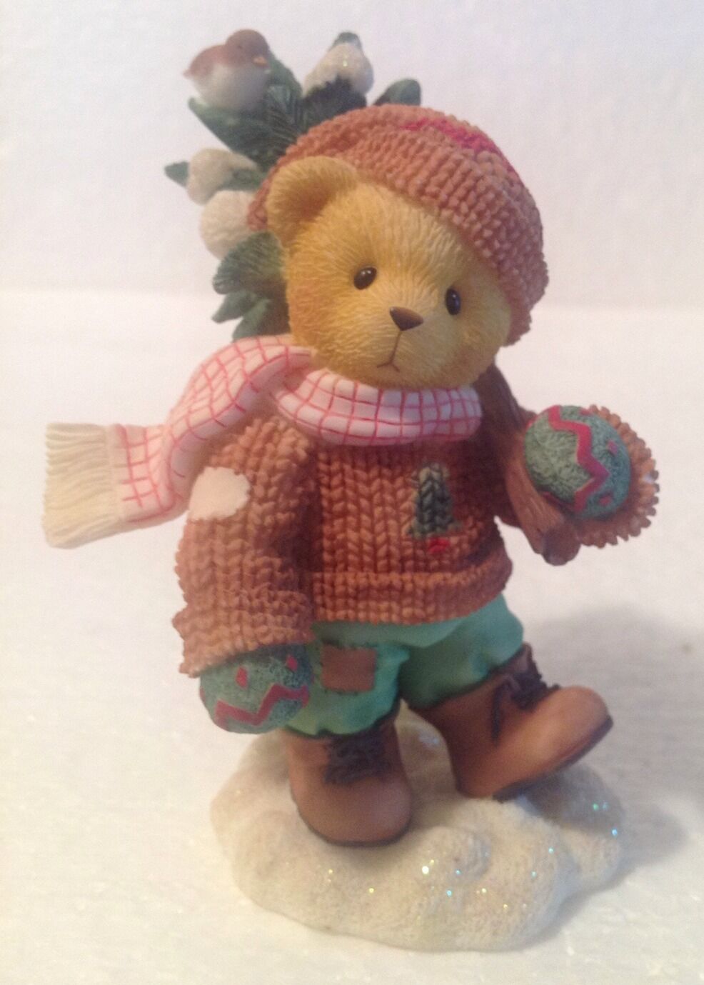 Cherished Teddies JUSTIN We Share Forever, Whatever The Weather