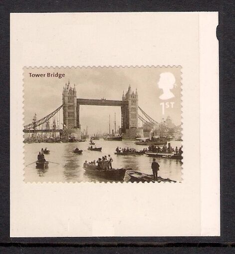 GB 2002 sg2314 Bridges Of London - Tower Bridge s/a booklet only stamp MNH