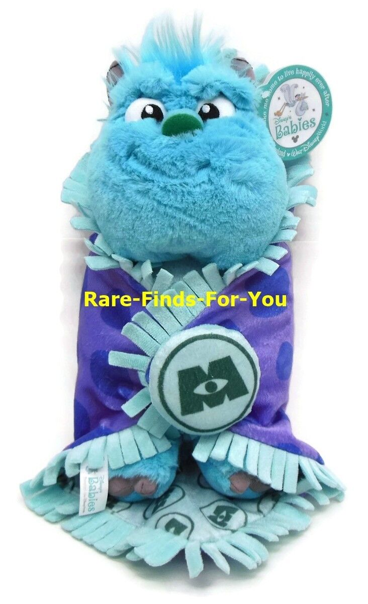 Disney Parks Monsters Inc./University Baby Sulley & Blanket Plush Doll 10\