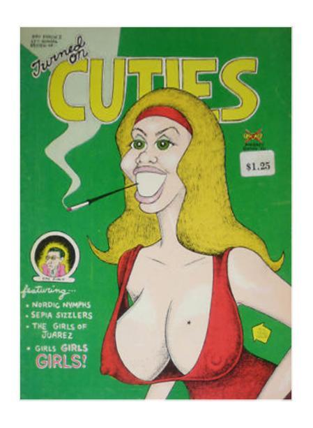 TURNED ON CUTIES #1- Robert Crumb*Jay Lynch*Trina*Rory Hayes*Spain*\'72 1st Print