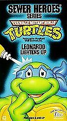 Teenage Mutant Ninja Turtles - Leonardo Lightens Up (VHS, 1991)