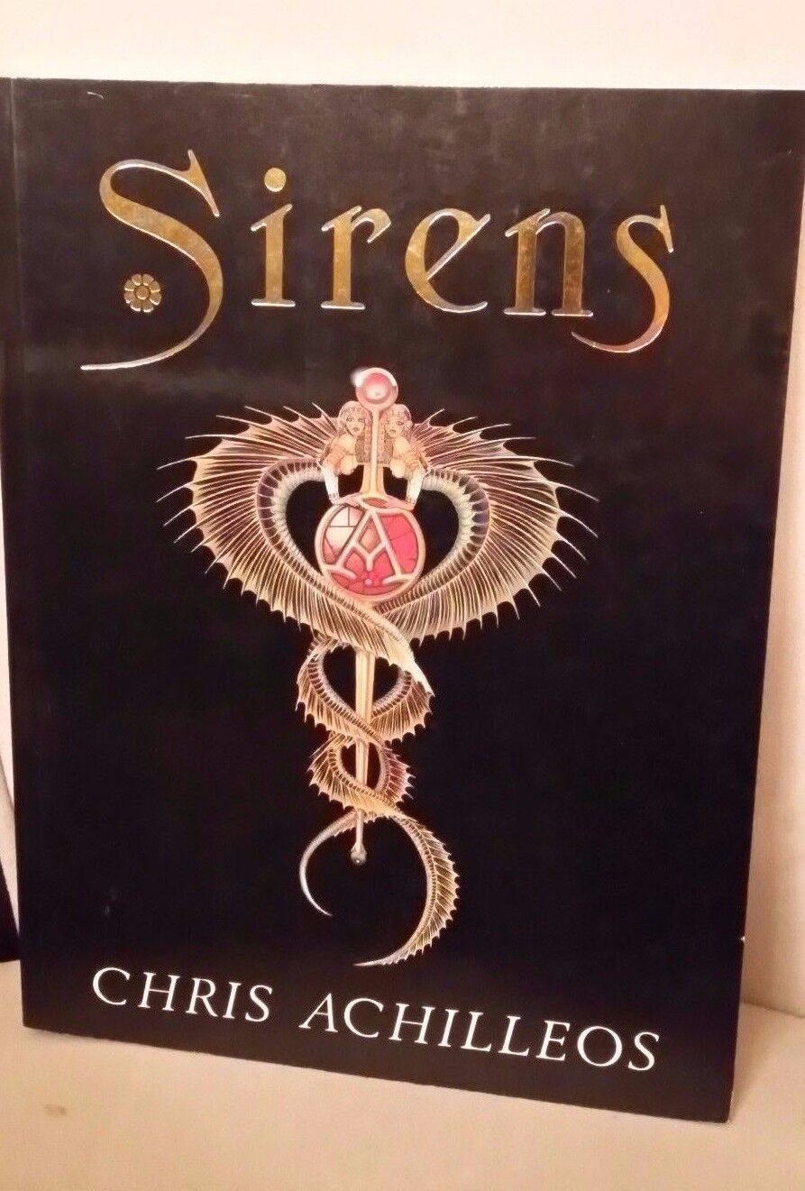 1986 SIRENS Art Book Chris Achilleos - 1st Print s/c  NM-