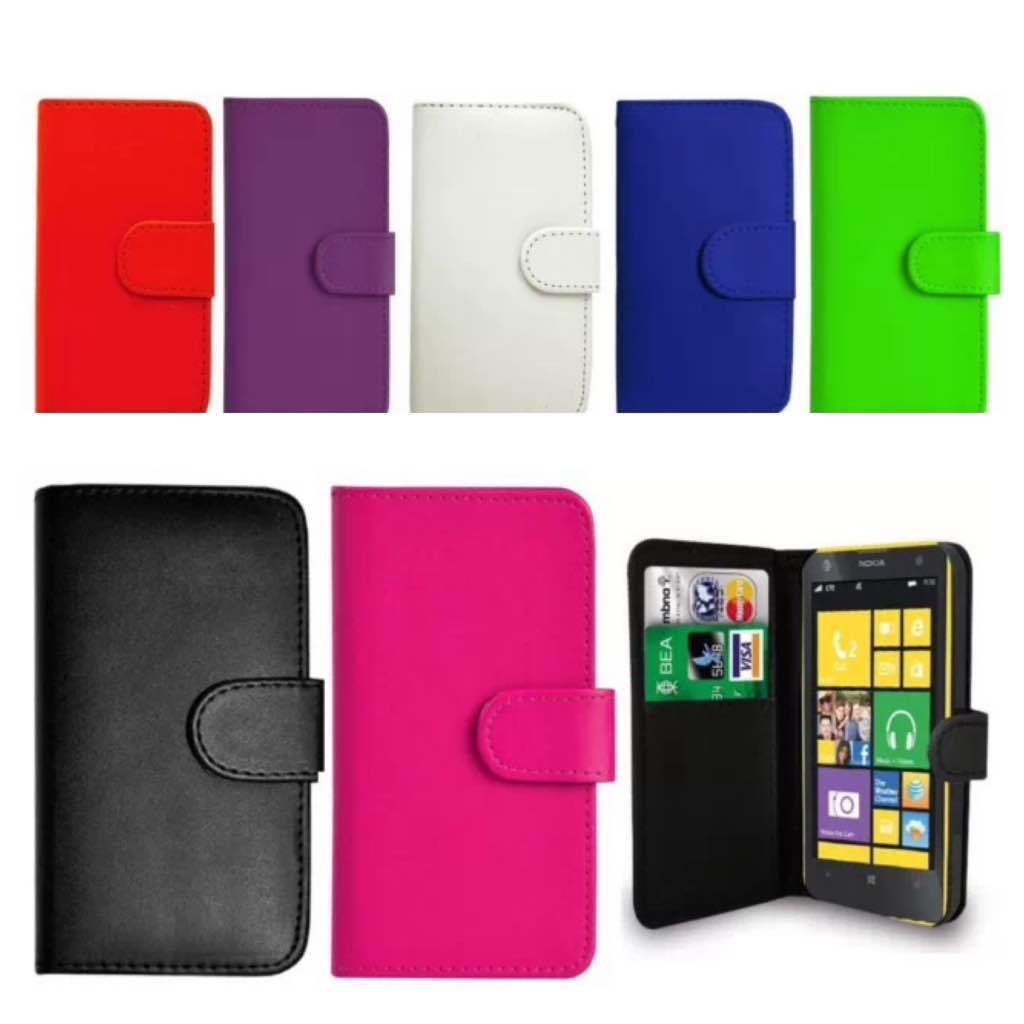  Flip Wallet Leather Case Cover For Nokia Lumia Phones GET Free stylus GREATDEAL