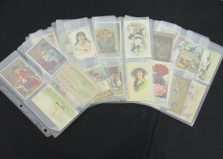 LOT OF ADVERTISING CARDS, LABELS Lot 274