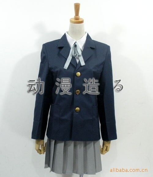 K-ON mio akiyama School uniform cosplay carnival costume halloween party H005