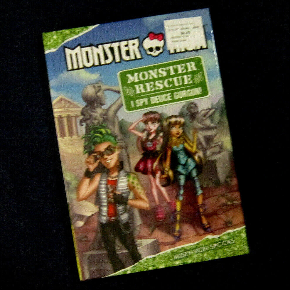 Monster High~Monster Rescue~I Spy Deuce Gorgon  hardcover book