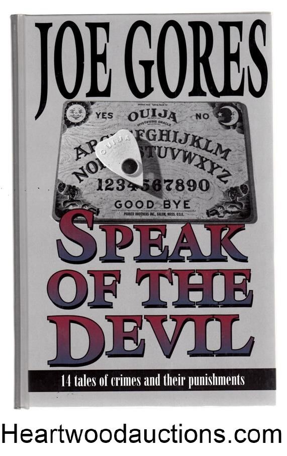 Speak of the Devil by Joe Gores FIRST- High Grade