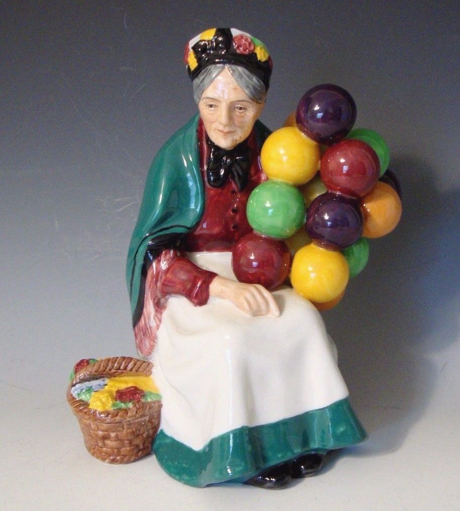 Royal Doulton Porcelain Figurine  HN 1315*The Old Balloon Seller* - 7 1/4\