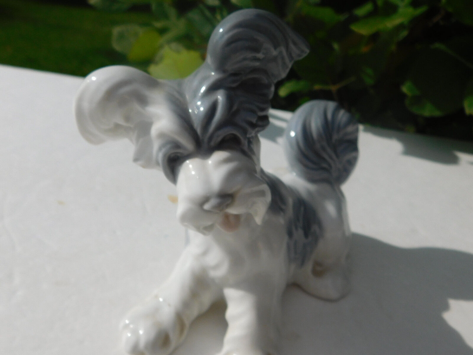 Lladro Glazed Skye Terrier Dog Figurine - Retired # 4643 Mint