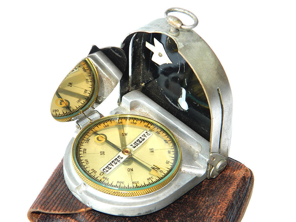 Vintage DIREKTION BEZARD COMPASS Metal Military Compass, ca.1930s