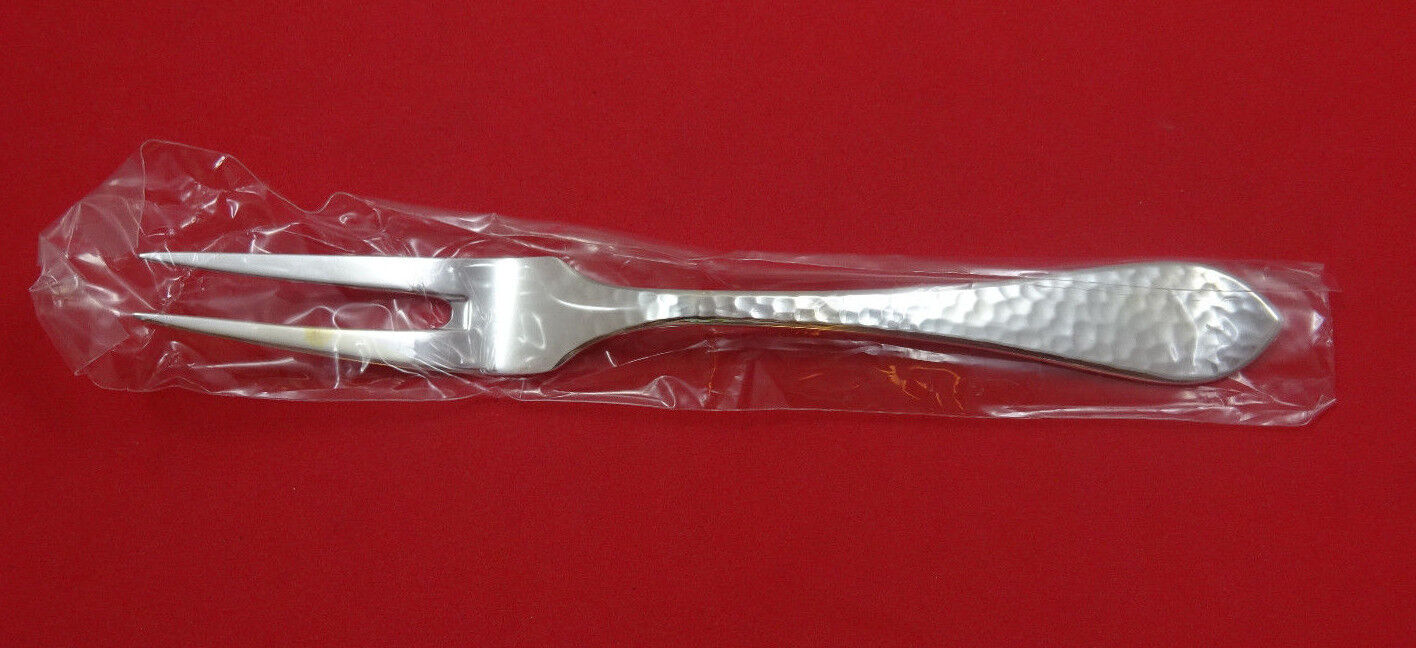 Martele by Robbe and Berking Sterling Silver Cold Meat Fork 2-Tine 7 1/4\