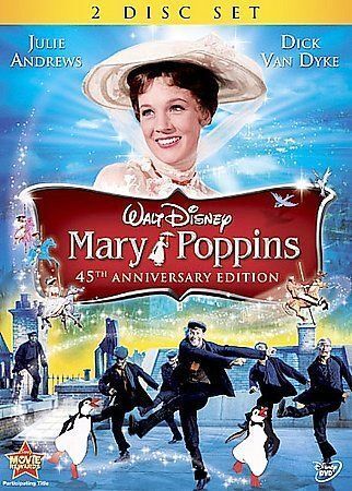 Mary Poppins (DVD 45th Anniversary Special Edition) Genuine Disney Excellent