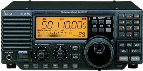 New Icom Communications Receiver IC R75 from Japan
